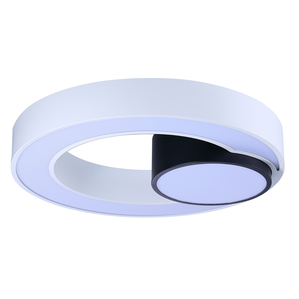 plafoniera donut led 45w 2250lm 3000-6000k 500mm, erste - imagine 4